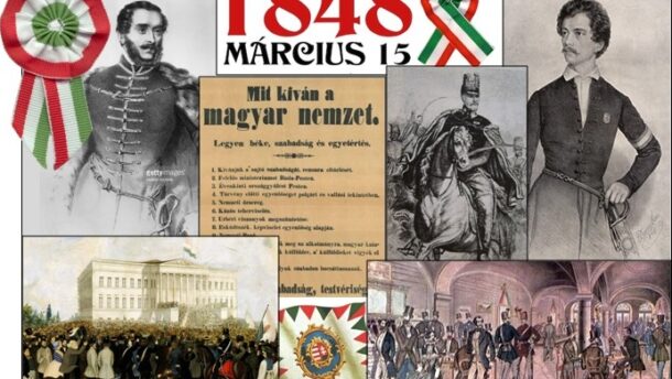 Megemlékezés az 1848/49-es Forradalom és Szabadságharc hőseire