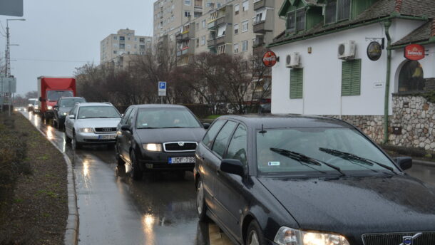 Megritkult a kamionforgalom a Kaszap utcán, de a személyautók száma alig változott 1