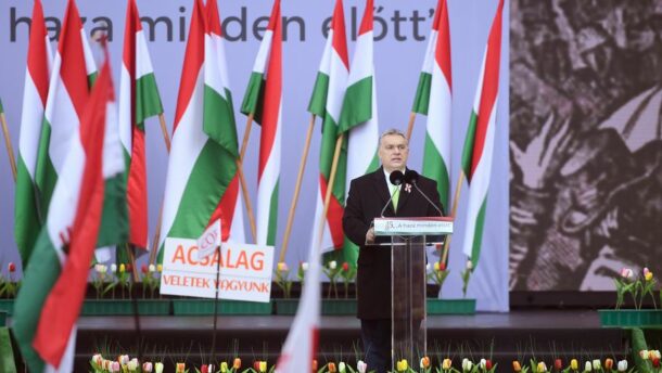 Orbán: ez a mi hazánk, ezért küzdeni fogunk érte a végsőkig