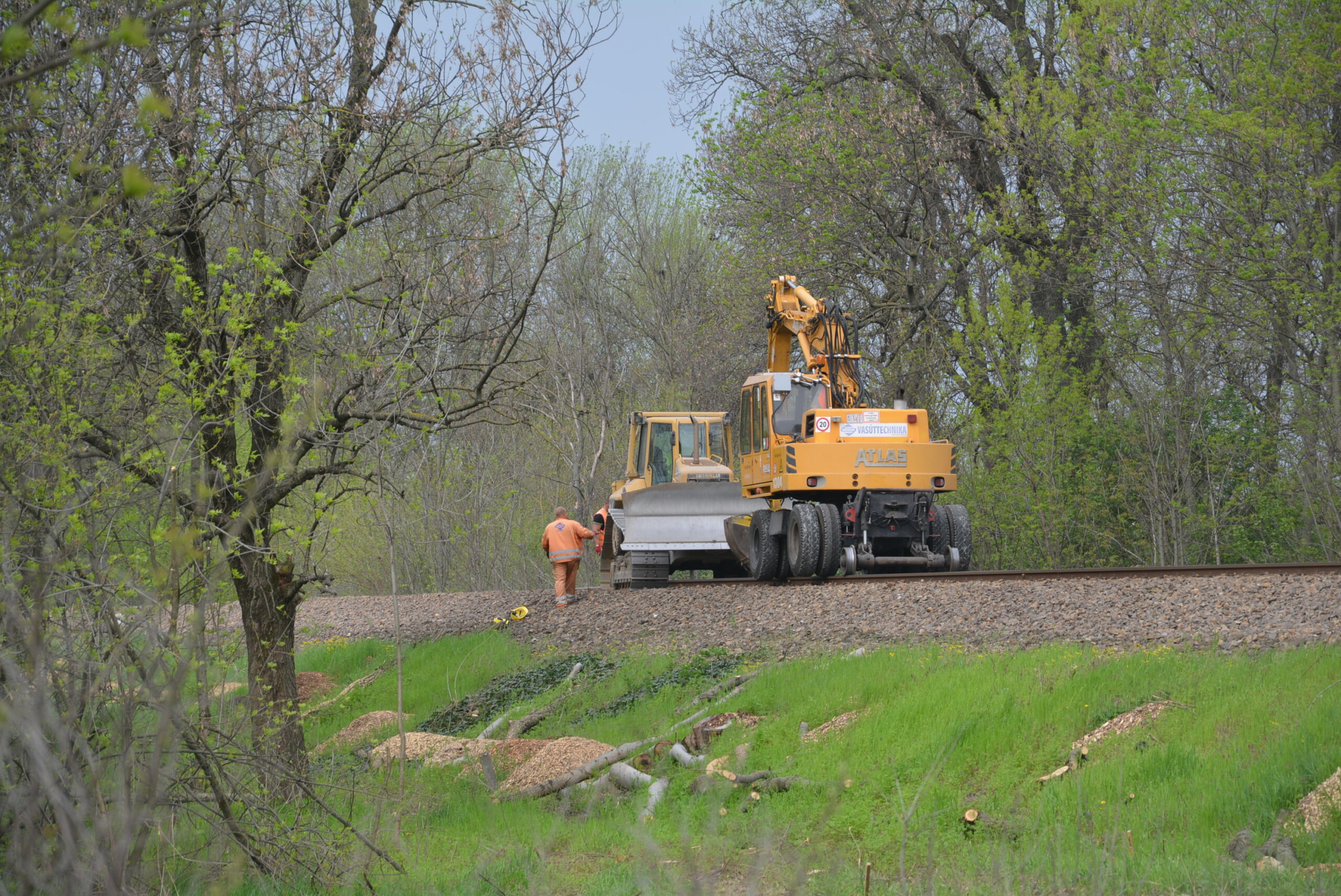 Használt sínekből építik a tram-train pályáját 5