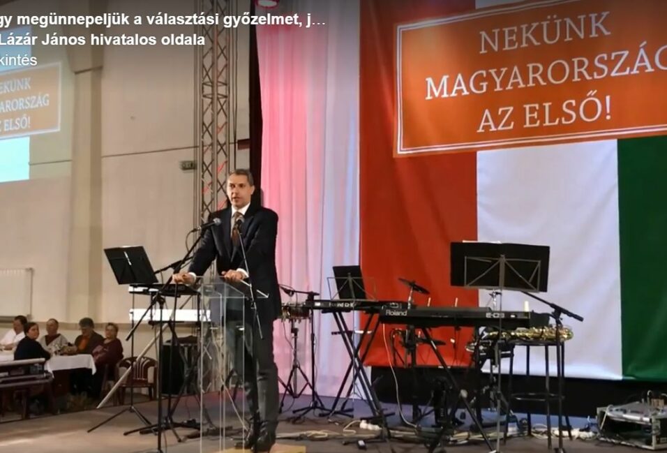 Így köszönte meg támogatói segítségét Lázár János