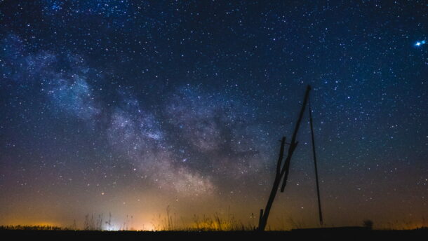 Milky Way, azaz a Tejút a Böddi-székről nézve