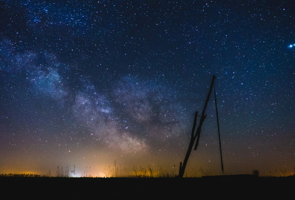 Milky Way, azaz a Tejút a Böddi-székről nézve