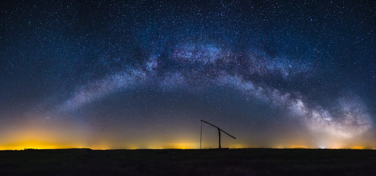Milky Way, azaz a Tejút a Böddi-székről nézve 1