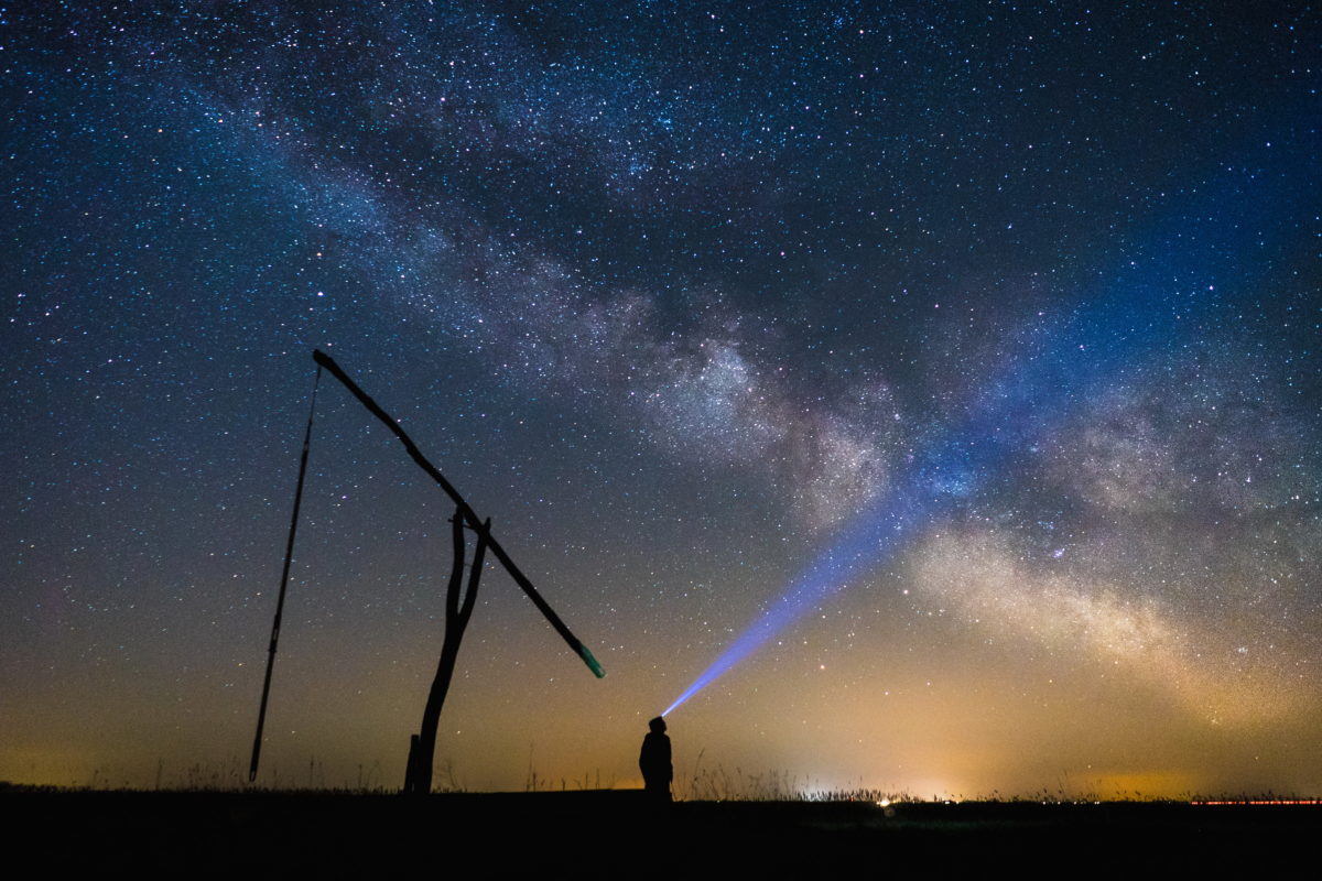 Milky Way, azaz a Tejút a Böddi-székről nézve 2
