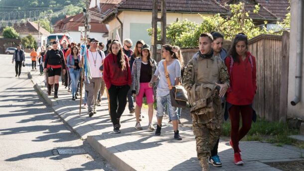 Csíksomlyó - elindultak a zarándokok Parajdról