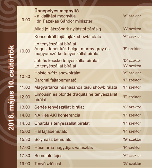 Csütörtökön startolnak a XXV. Alföldi Állattenyésztési és Mezőgazdasági Napok!