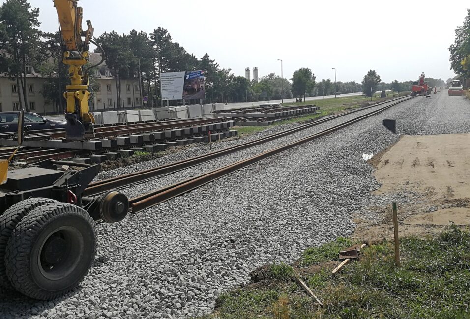 Folyamatosan épül a tram-train – így néz ki most a város (fotók) 7