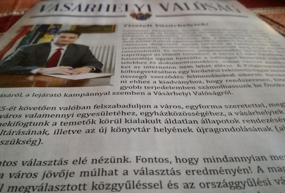 Vásárhelyi Valóság: valótlan számokat közöl Márki-Zay hivatala