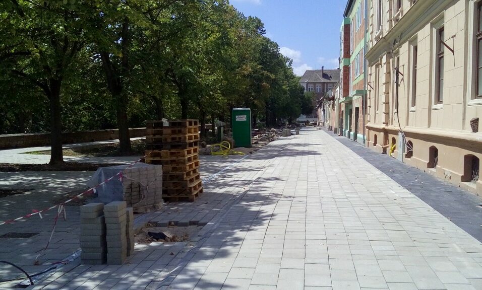 Majdnem kész a Hősök tere sétánya