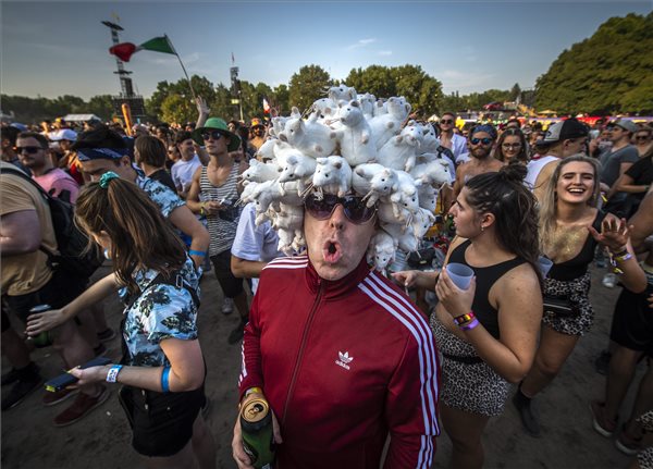 A nap képe: megkezdődött a Sziget!