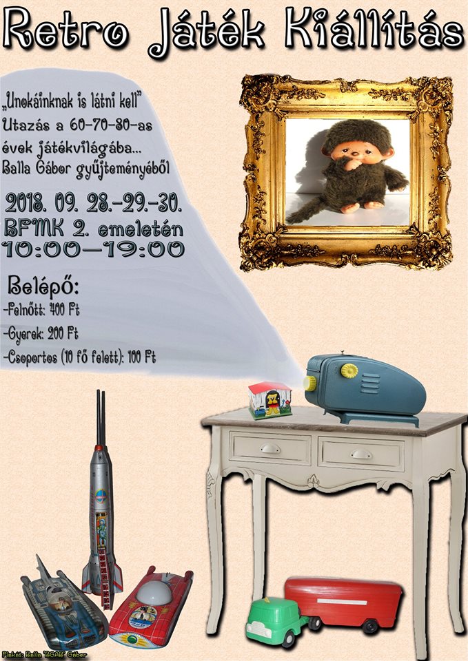 Retro játék kiállítás Vásárhelyen