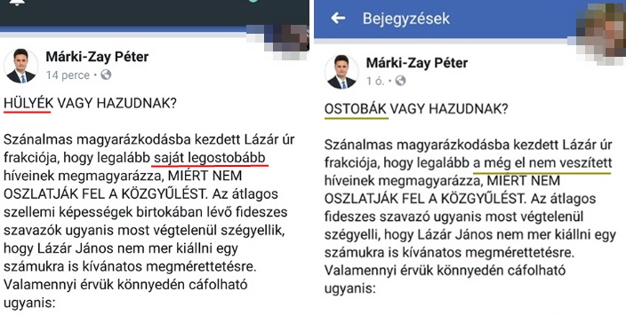 A szeretet és a megértés vásárhelyi színvallása: hülyének és ostobának nevezte Márki-Zay Péter a fideszeseket