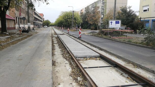 Egyre hosszabb a sín – így áll a tram-train építése Vásárhelyen 8