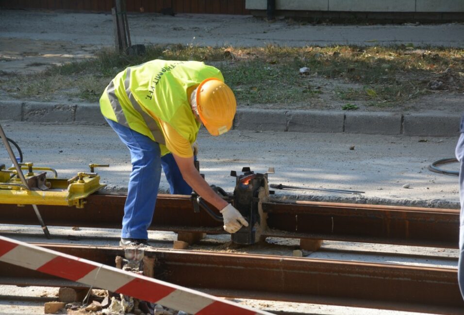 Így készül a Bajcsyn a tram-train vonala