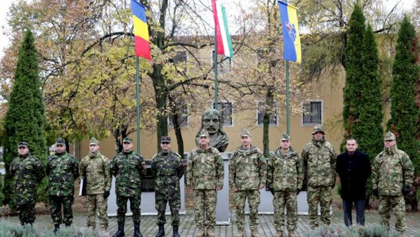 A vásárhelyi laktanyában zárták le az idei magyar-román gyakorlatot 2