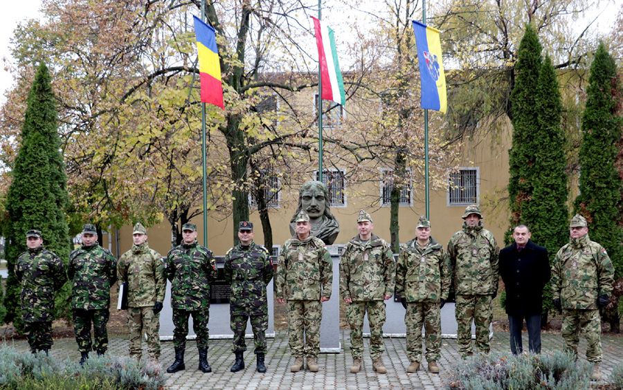 A vásárhelyi laktanyában zárták le az idei magyar-román gyakorlatot 2