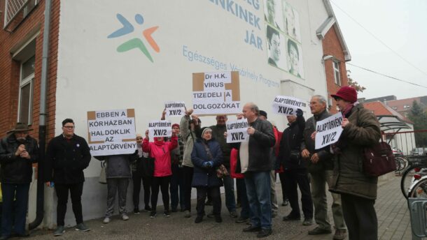 Érdektelenségbe fulladt a vásárhelyi kórháztüntetés