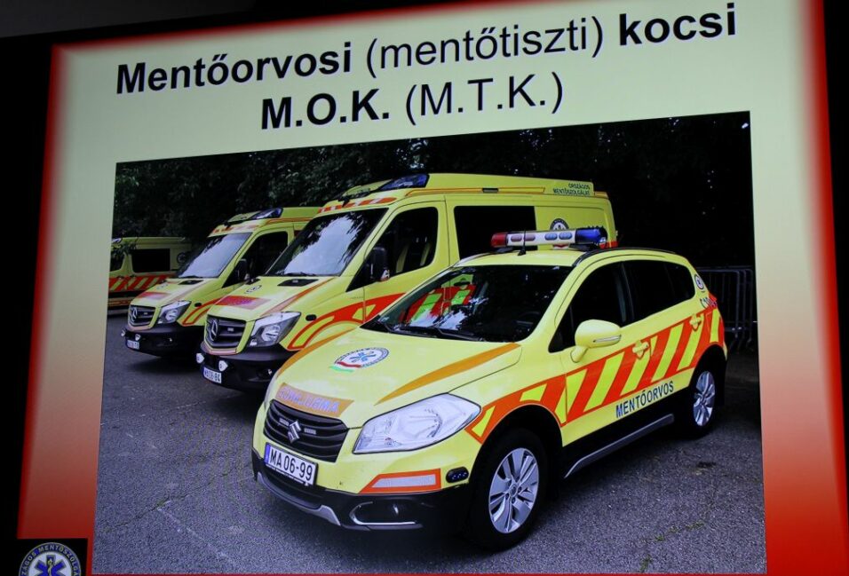 Mentősök a CSMRFK általános prevenciós kurzusán