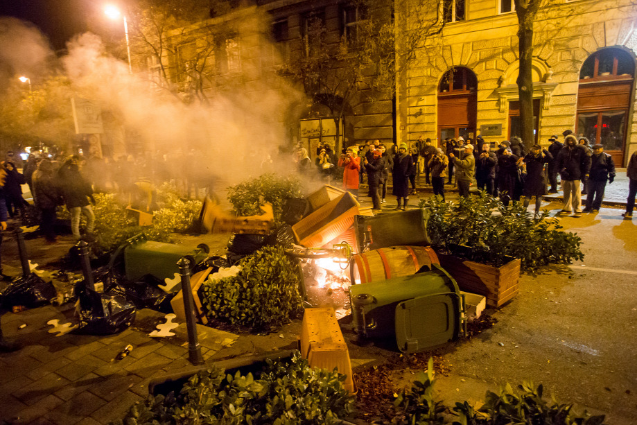 Beindult a Soros-terv: erőszakos utcai provokációk