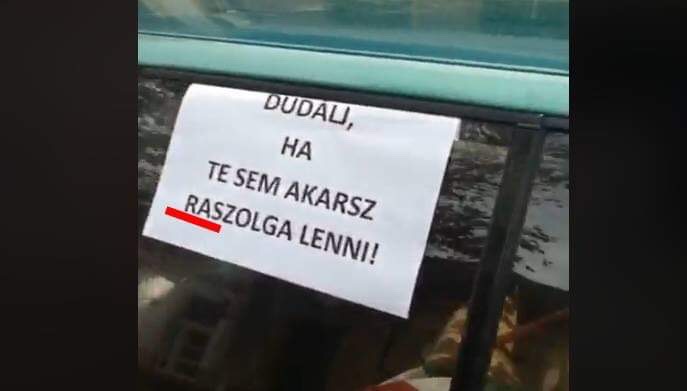 A forgalomlassítás a demonstrációk guminője 2