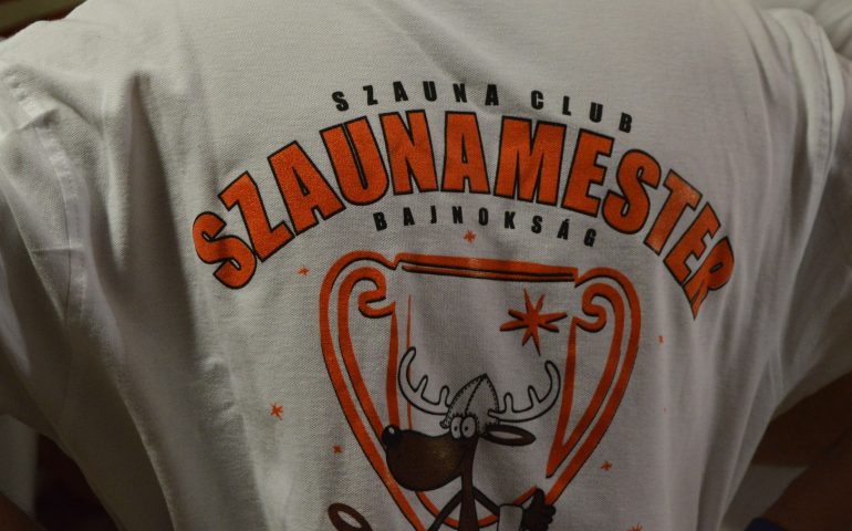 A legjobb szaunamestereket díjazták a Hagymatikumban 2