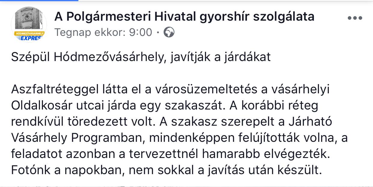 Olvasói levél: Ez önmagában látlelet 1