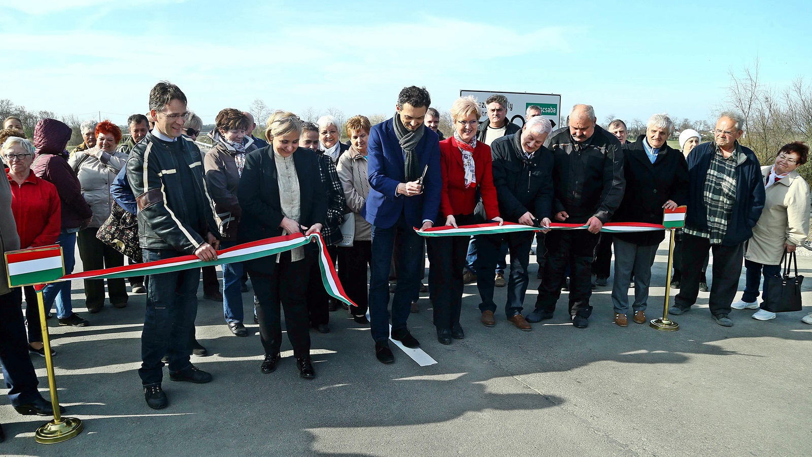 Átadták a keleti elkerülő utat Vásárhelyen 2