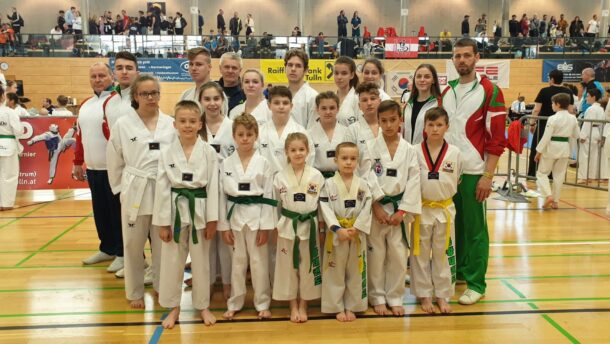 Érmekkel tértek haza Ausztriából a Máté Taekwondo & Hapkido KHSE versenyzői