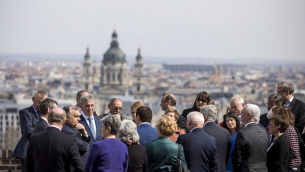 Német kereszténydemokratákkal tárgyalt Orbán Viktor