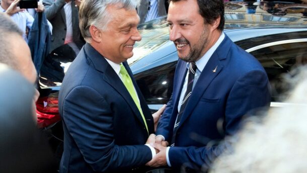 Salvini: őrültség lenne a Fidesz kizárása az Európai Néppártból