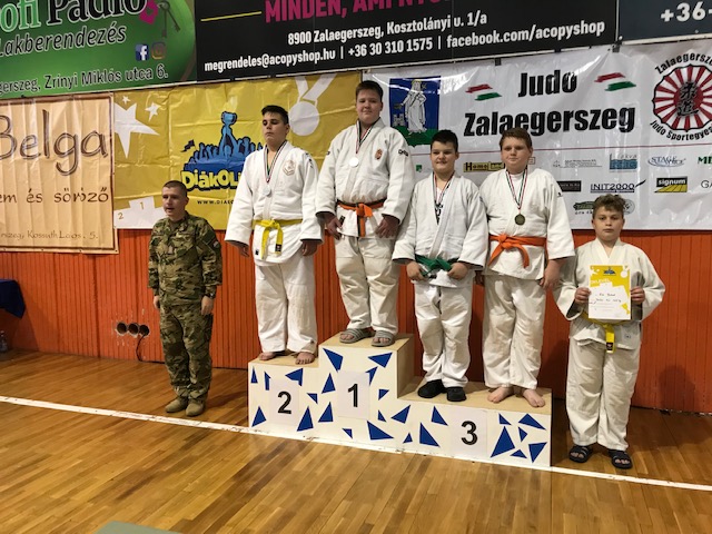 Dobogóra állhattak a Hód Judo SE versenyzői az Országos Diákolimpián 1