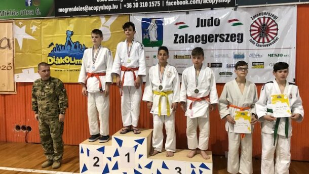 Dobogóra állhattak a Hód Judo SE versenyzői az Országos Diákolimpián