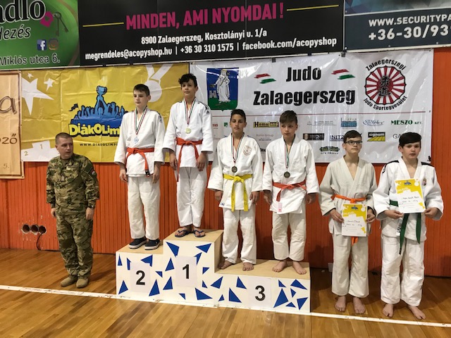 Dobogóra állhattak a Hód Judo SE versenyzői az Országos Diákolimpián