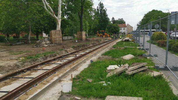 Friss körkép a tram-trainről: így áll az építkezés Vásárhelyen 5