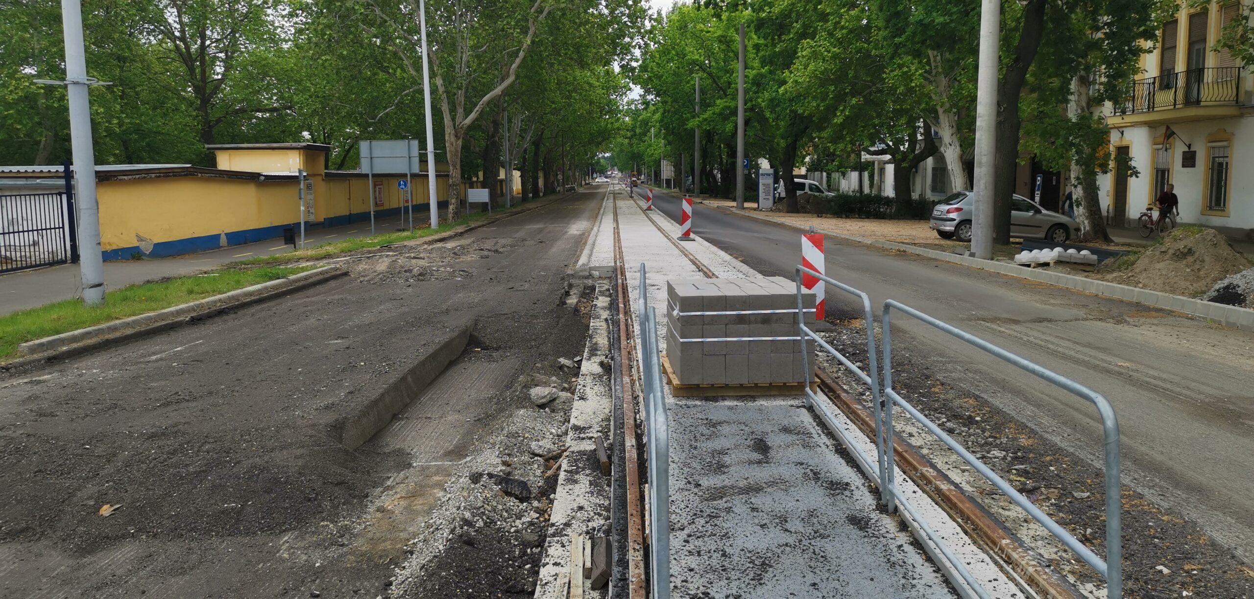 Friss körkép a tram-trainről: így áll az építkezés Vásárhelyen 6