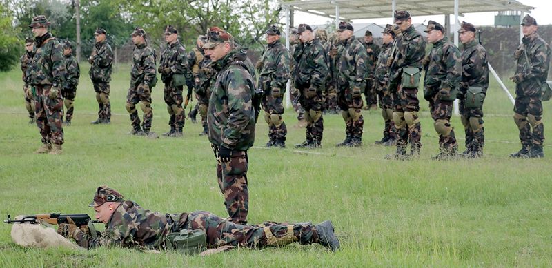 NATO-nap és katonai eskü Hódmezővásárhelyen 1