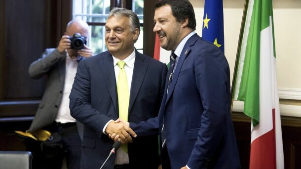 Orbán-Salvini-csúcs: Olyan Európára van szükség, amely megvédi a határait