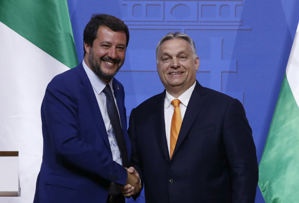 Orbán-Salvini-csúcs: Olyan Európára van szükség, amely megvédi a határait - videó