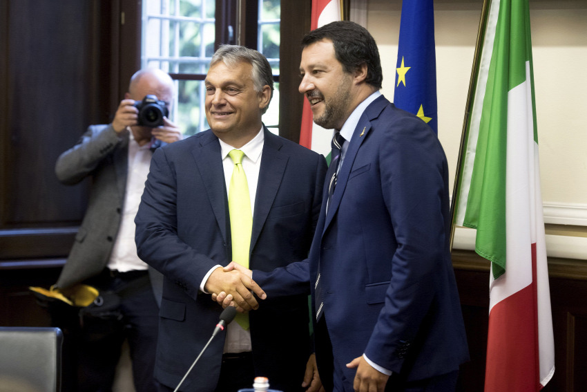 Orbán Viktor: Az Európai Néppárt működjön együtt a Salvini vezette jobboldallal!