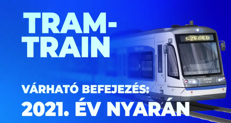 Lázár János megmutatta milyen lesz a tram-train (videó)