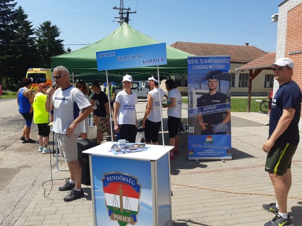 Maratonfutást rendeztek a határrendészet népszerűsítéséért 4