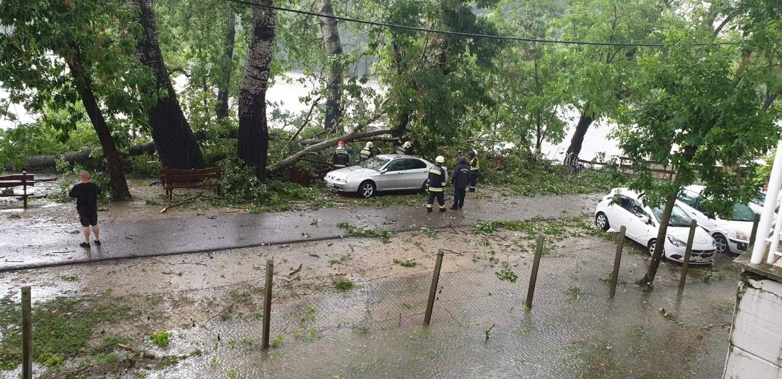 Óriási vihar csapott le Mártélyra nemrég 1