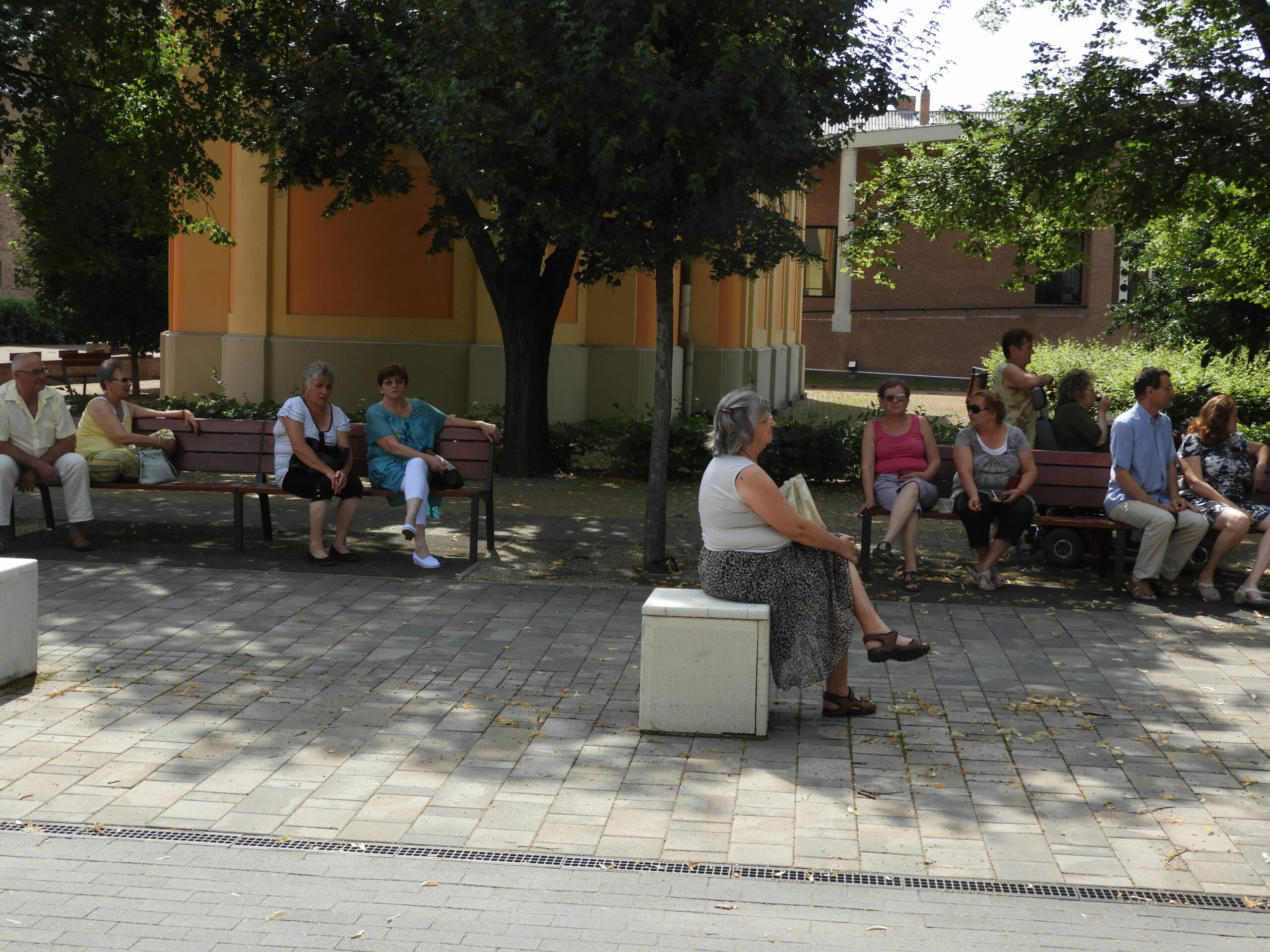 Térzene a Kossuth téren Múzeumok Éjszakája 16