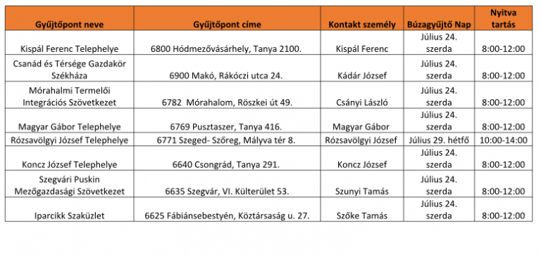 Átadták az első búzaszemeket, dübörög a Magyarok Kenyere Program a megyében