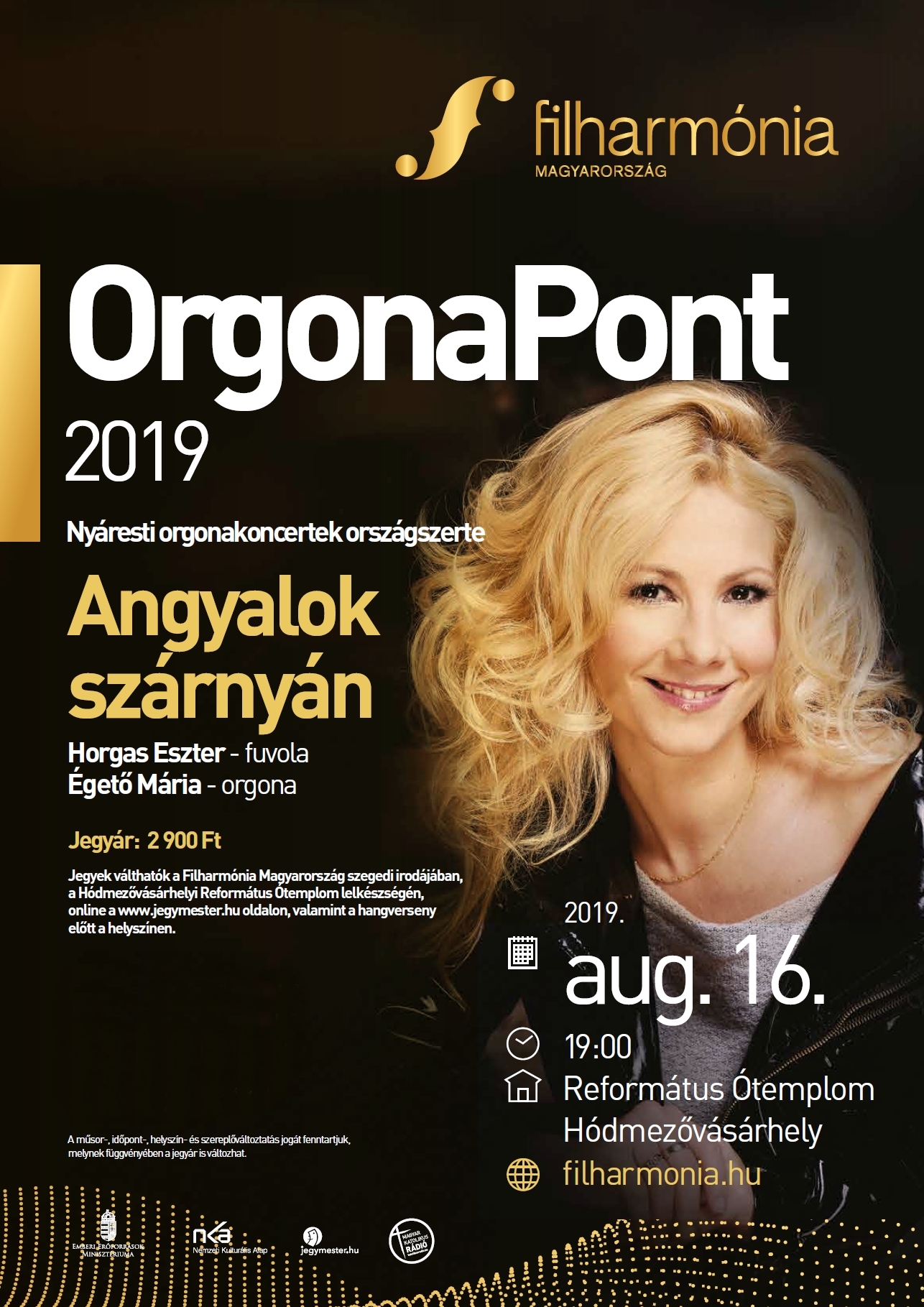 Programajánló: Horgas Eszter fuvolaművész ünnepi koncertje az Ótemplomban