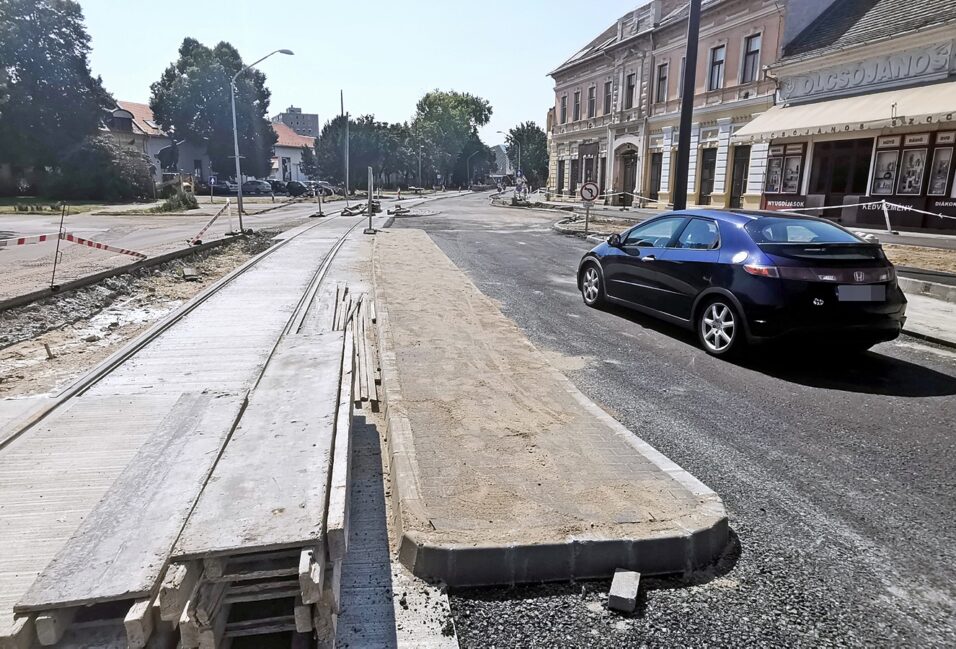 Már nem zsákutca a Bercsényi és a Petőfi utca 1