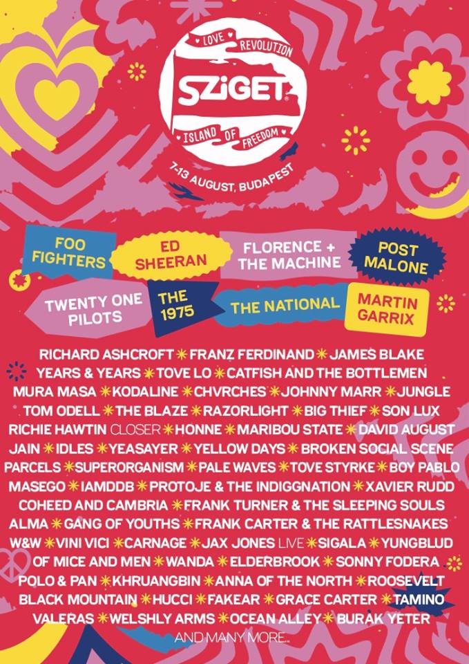 Még két nap és elstartol a Sziget Fesztivál! 1
