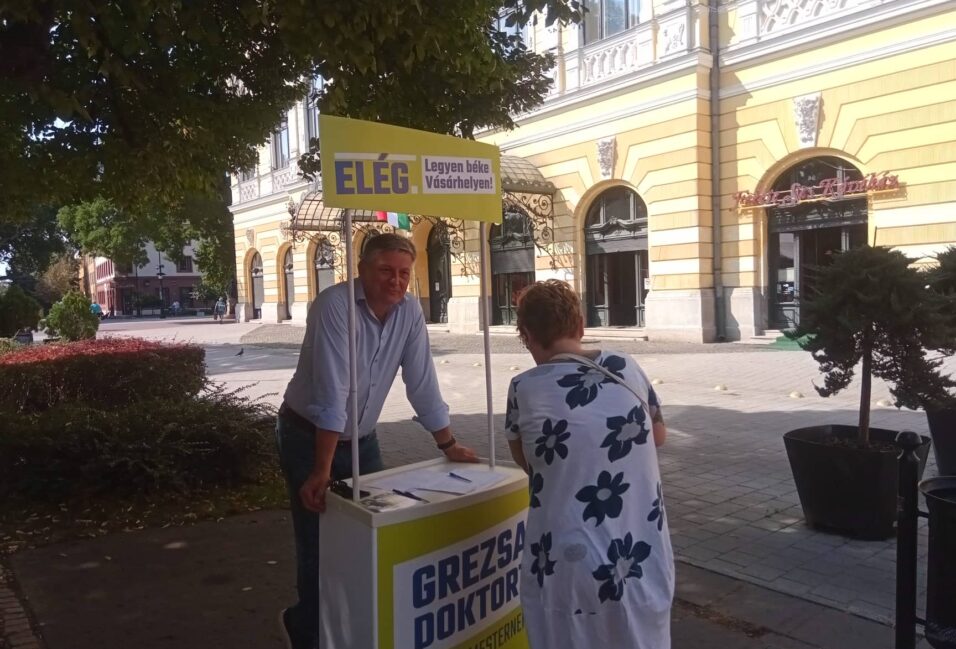 Megkezdte az aláírásgyűjtést Grezsa István 1