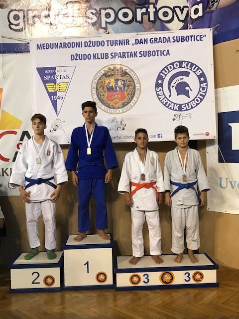 Dobogón álltak a hétvégén a Hód Judo SE fiataljai 2